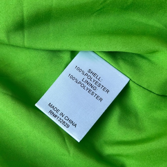 Superdown x Revolve Kelly Green Blazer Wrap Dress - Picture 6 of 8